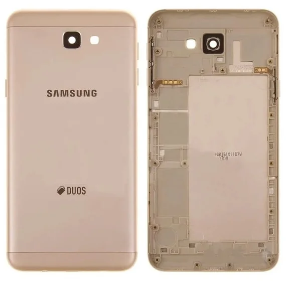 Задняя крышка для Samsung J510FN (J5 2016) золотая