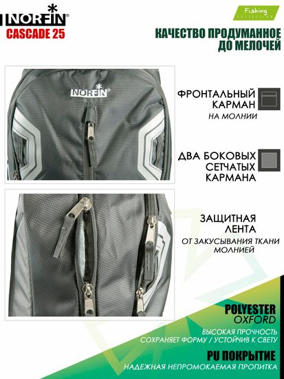 Рюкзак NORFIN Cascade 25 NF