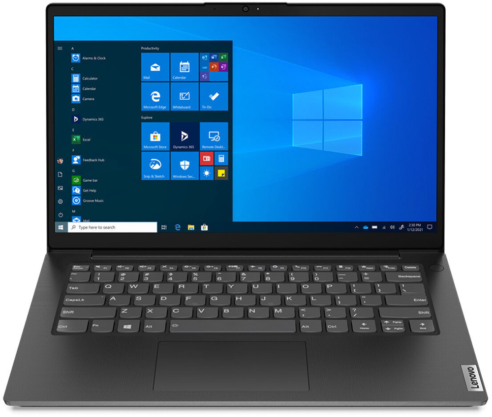Ноутбук Lenovo V14 Gen 2 ITL (82KA001JRU) 14;(1920x1080)TN/ i3-1115G4(3ГГц)/ 8Гб/ 256Gb SSD/ UHD Graphics/ нет DVD/ Без ОС/ Черный