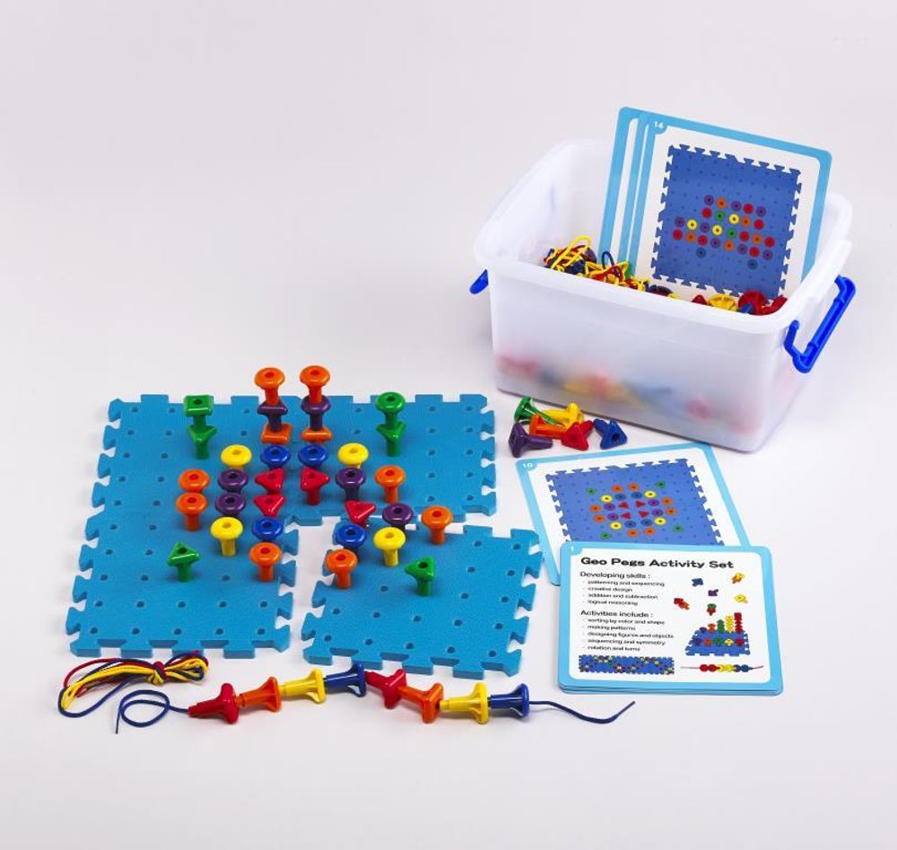 Образовательный игровой набор для группы "Мозаика Peg Board Большая" EDX Образовательный игровой набор для группы "Мозаика Peg Board Большая" EDX