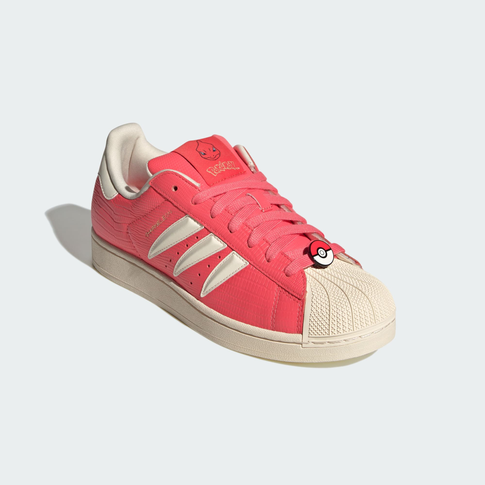Adidas Кроссовки Pokémon Superstar II, розовый/кремовый