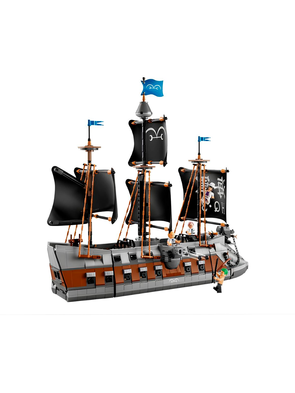 Конструктор Лего Ван Пис Морской линкор Гарпа 75646 | LEGO One Piece Garp's Marine Battleship | корабль 1 705 деталей 9+