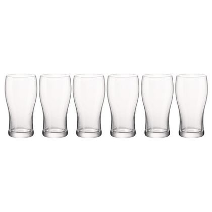 Набор бокалов для пива Bormioli Rocco IRISH PINT 560 мл, 6 шт, стекло