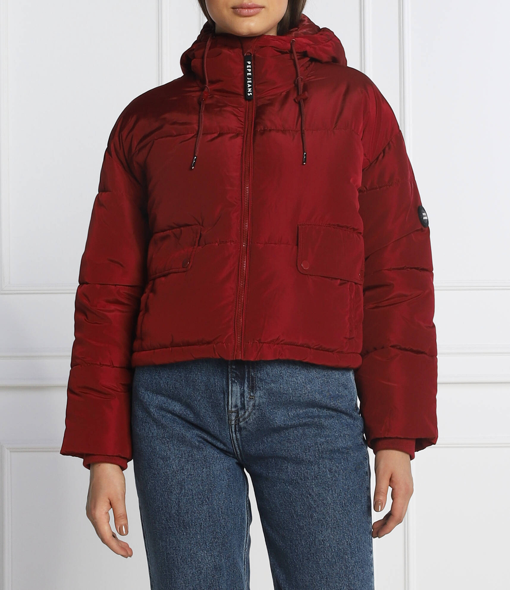 куртка amandine Pepe Jeans London - бордовый(PL402082)