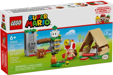 Конструктор LEGO Super Mario 72040 Лагерь капитана Тоуда