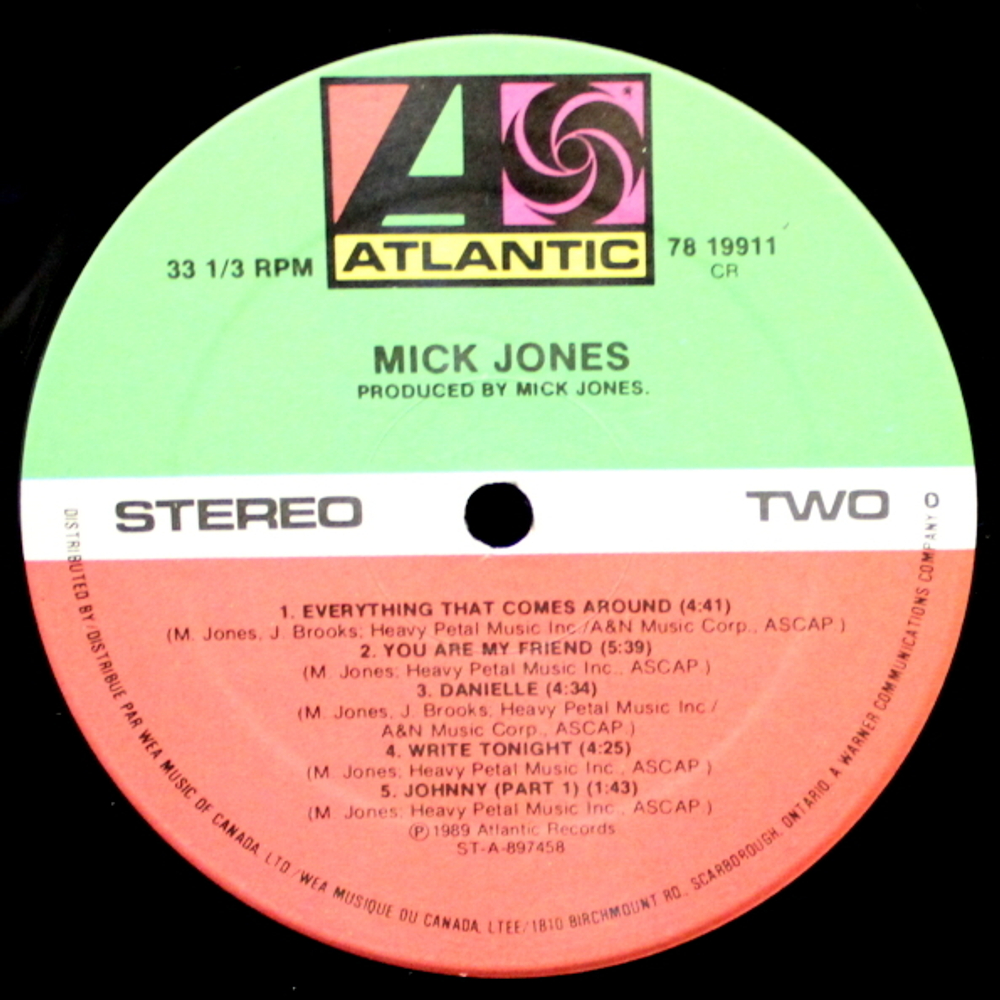 Mick Jones / Mick Jones (LP)