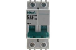 Автомат DEKraft ВА-101 2П 32А-С 4,5кА 02942