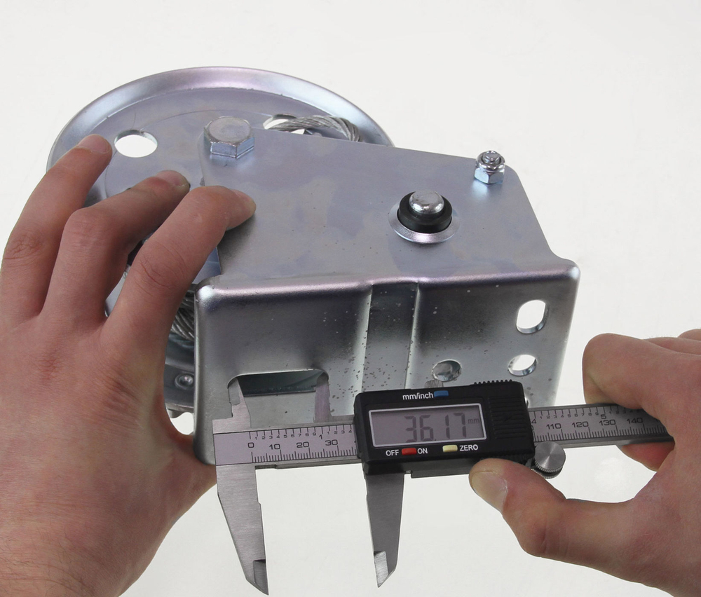 Лебедка для прицепа 1000 lbs (455 кг) с тросом