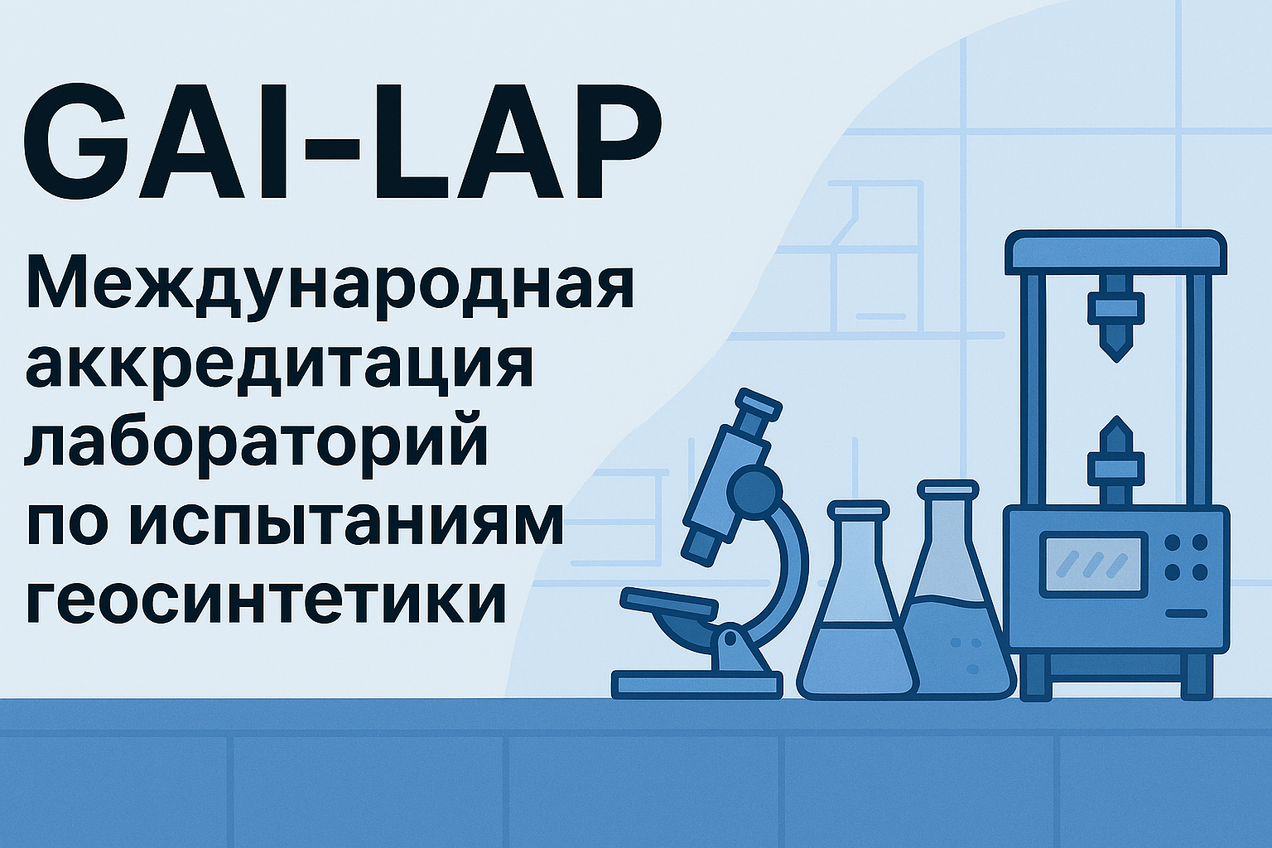 GAI-LAP — Международная аккредитация лабораторий по испытаниям геосинтетики