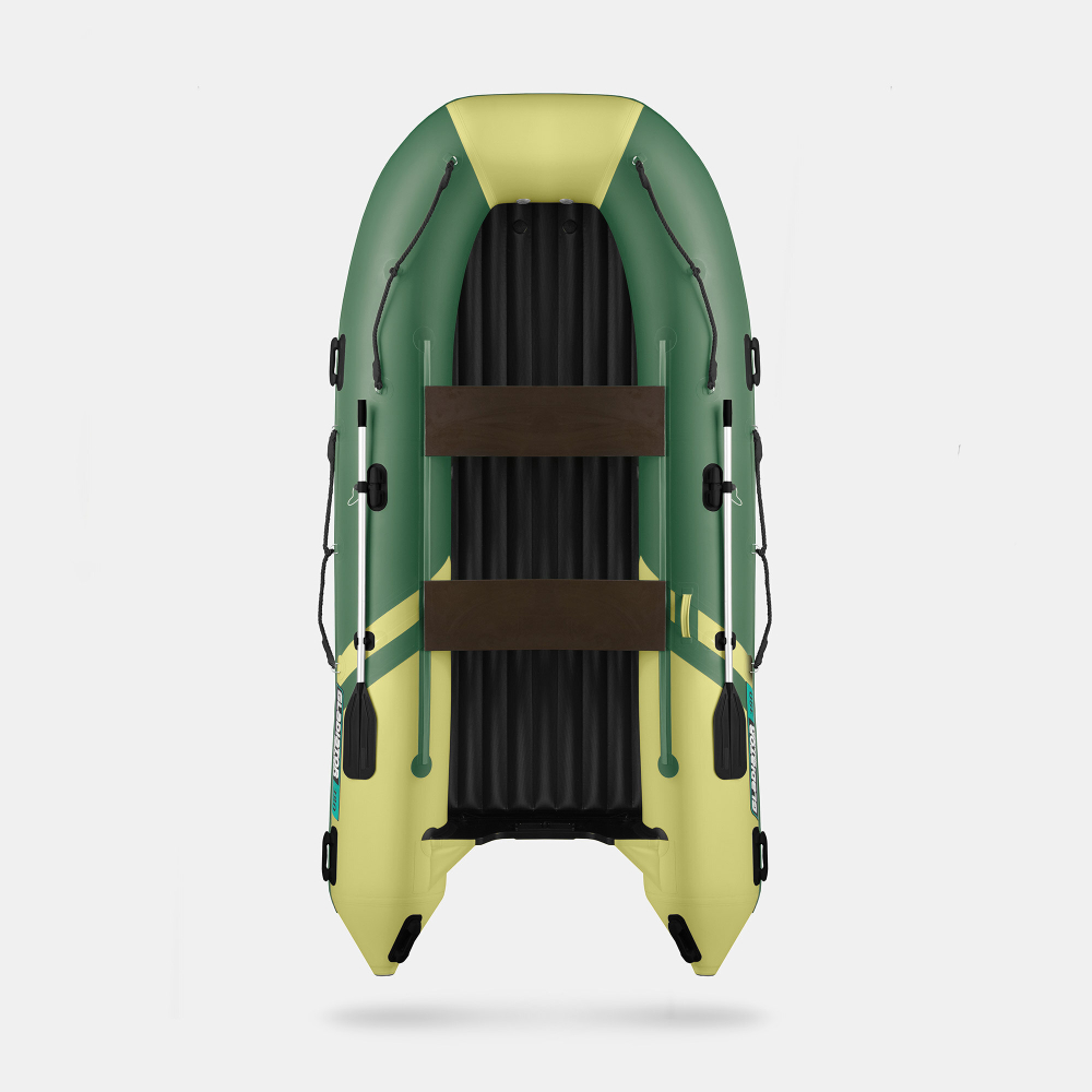 Лодка ПВХ Gladiator E380S НДНД зеленый-оливковый (СПБ)