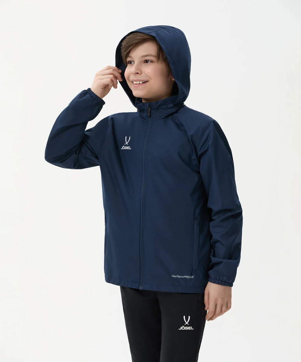Куртка ветрозащитная DIVISION PerFormPROOF Shower Jacket, темно-синий, детский