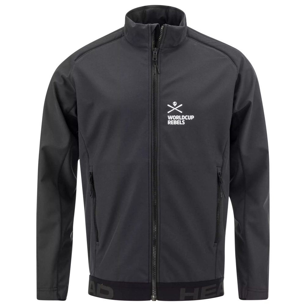 HEAD 826032 RACE SOFTSHELL Jacket Junior блузон юниорский Softshell BK