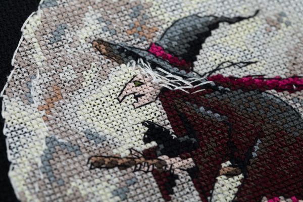 Набор для вышивания нитками Klart, На шабаш!, 20x20 см