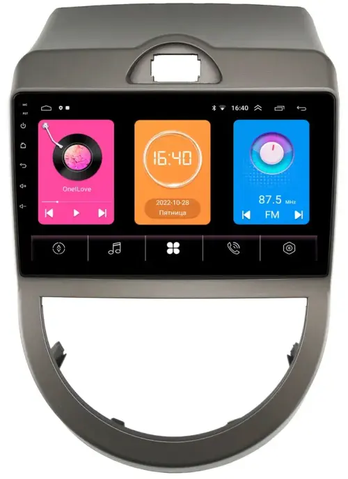 Магнитола для KIA Soul 2008-2011 (AM) - GT9-337 на Android 10