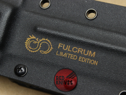 Нож Extrema Ratio Fulcrum - черная рукоять, клинок черный камо
