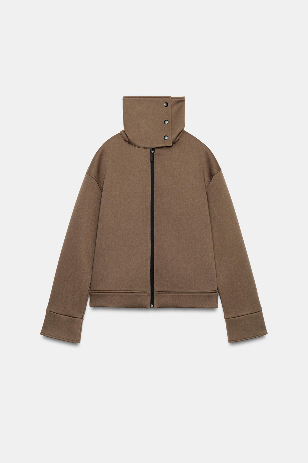 КУРТКА С ВОРОТНИКОМ-СТОЙКОЙ — ZARA