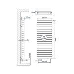 Радиатор Royal Thermo PianoForte Tower Noir Sable - 18 секц.