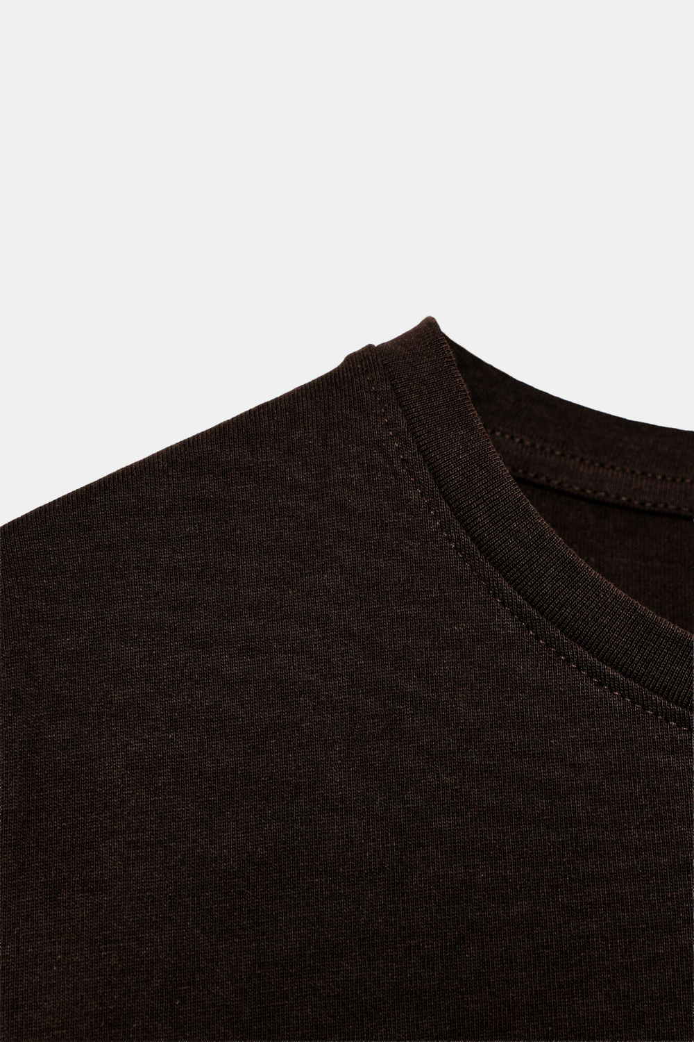 ХЛОПКОВАЯ ФУТБОЛКА В СТИЛЕ РУСТИК — ZARA