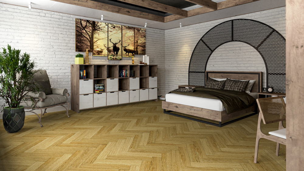 LVT-плитка Damy Floor 190902EL-06-LVT Манчестер/Manchester