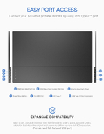 14" Портативный монитор Arzopa A1 Gamut Slim FHD IPS 1920x1080, 60 Гц (Без БП)
