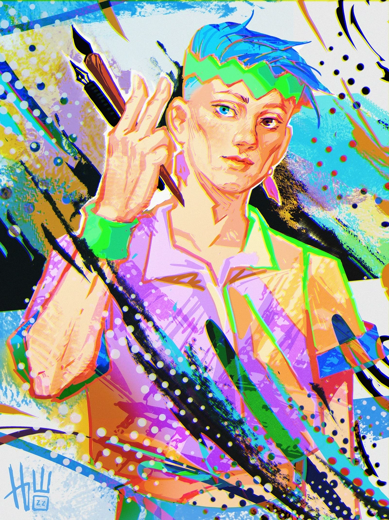 Постер «JoJo's Bizarre Adventure Rohan»