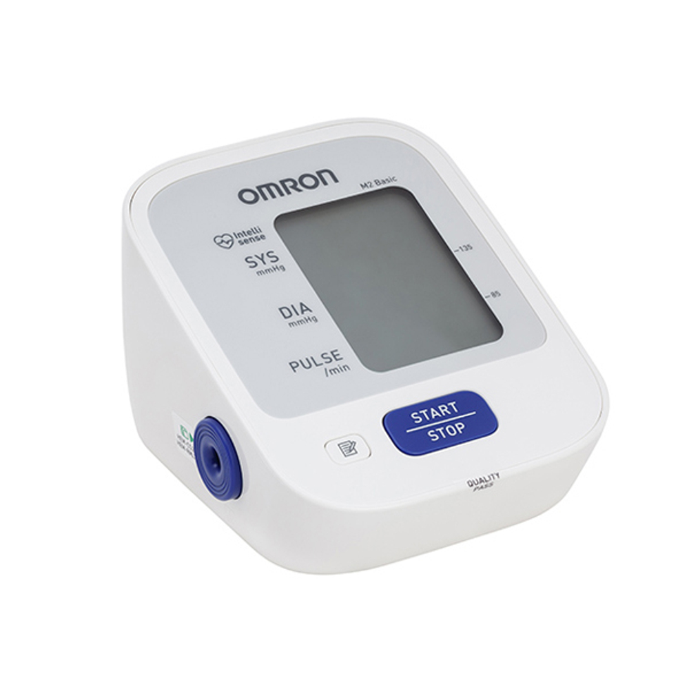 Тонометр автомат OMRON M2 Basic (HEM-7121-ALRU), адаптер (манжета 22-42см)