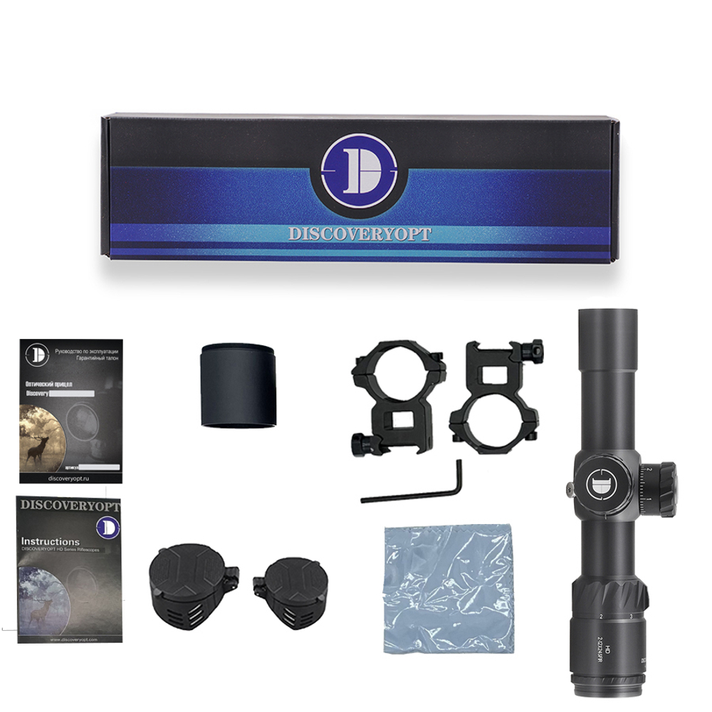 Оптический прицел DISCOVERY HD 2-12X24SFIR FFP FW30