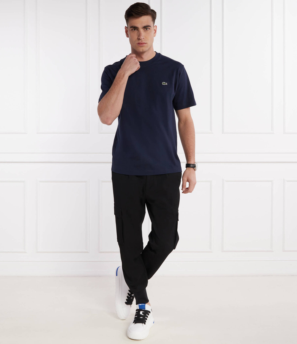 Футболка Lacoste - темно-синий(TH7318)