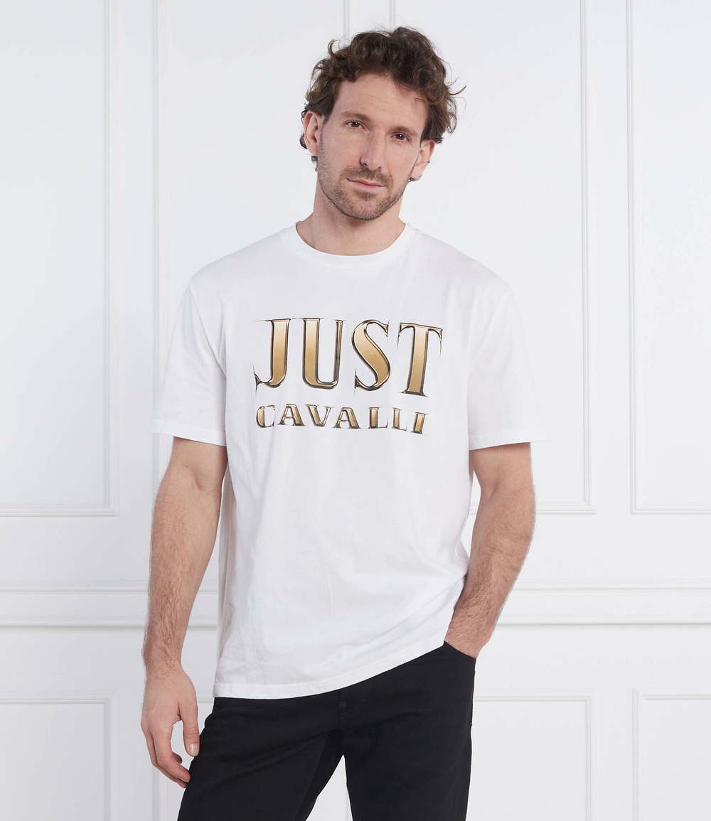 футболка Just Cavalli - белый(S03GC0686 N20663)