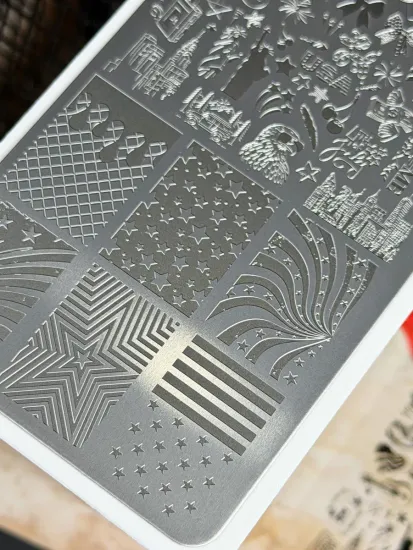 Пластина для стемпинга ENIGMANIC Stamping American Mood