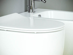 Напольный приставной унитаз Ceramicanova Метрополь (Metropol) Безободковый (Rimless) CN4004