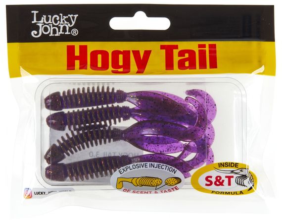 Твистеры съедоб. искусст. LJ Pro Series Hogy Tail 3,0in (07.62)/S13 7шт.
