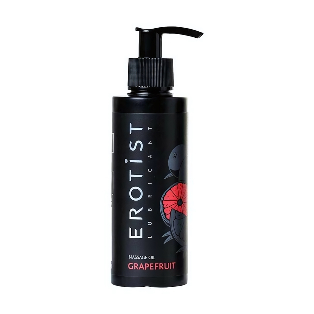 Съедобное массажное масло Erotist Grapefruit, грейпфрут 150 мл