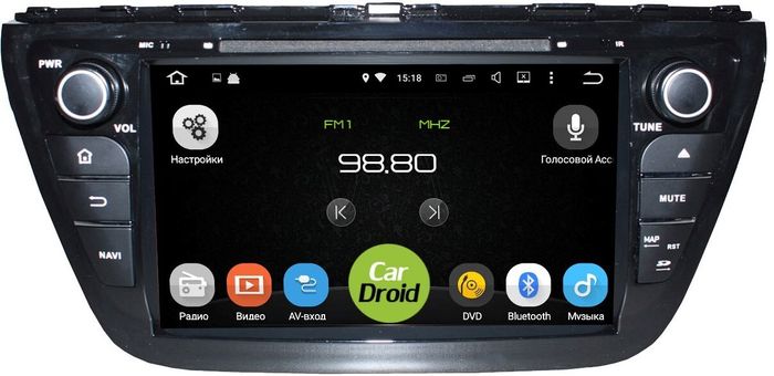 Магнитола для Suzuki SX4 2 2013-2021 - Airok RD-3501D на Android 9