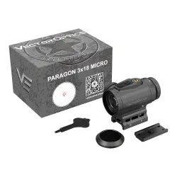 Прицел призматический Vector Optics Paragon 3x18, VEPS-MBR - комплект поставки и коробка