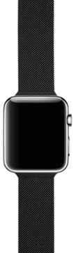 Ремешок миланская петля moonfish для Apple watch - 42/44/45/49 мм, черный