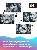 фото-конструктор MOZABRICK - Пксель-арт, собери свою картину по фото и вешай на стену!