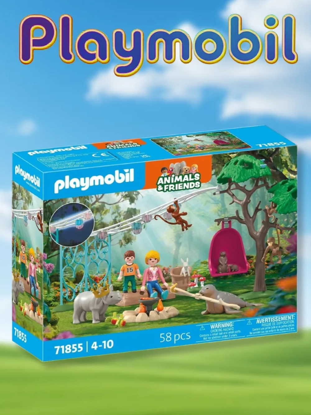 Набор Друзья и животные Playmobil 71855