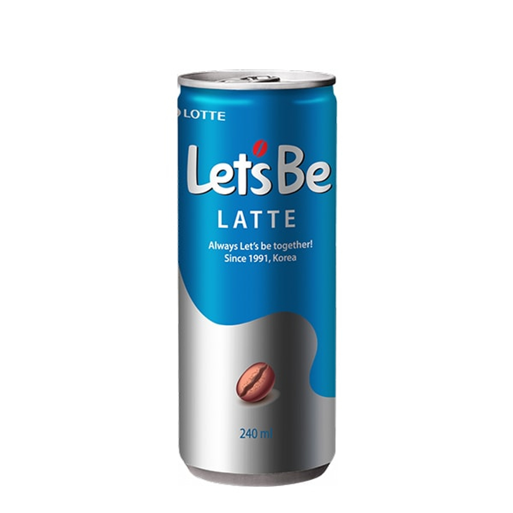 Lotte напиток кофейный Let's Be Arabica + Cappuccino + Latte (235+240+240) 715 мл, (Южная Корея)