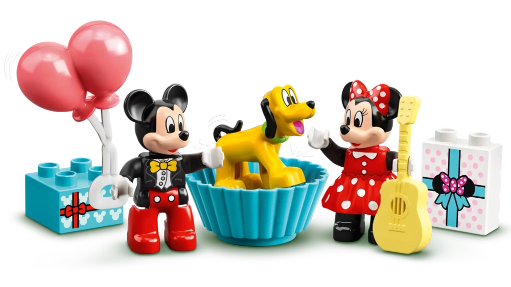 Конструктор LEGO Duplo 10941 Disney Праздничный поезд Микки и Минни