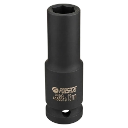 Головка ударная глубокая 13мм 1/2''6гр. Forsage F-4458513