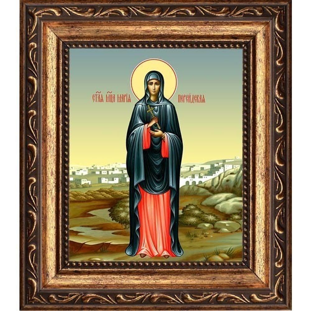Мария Персидская мученица. Икона на холсте.