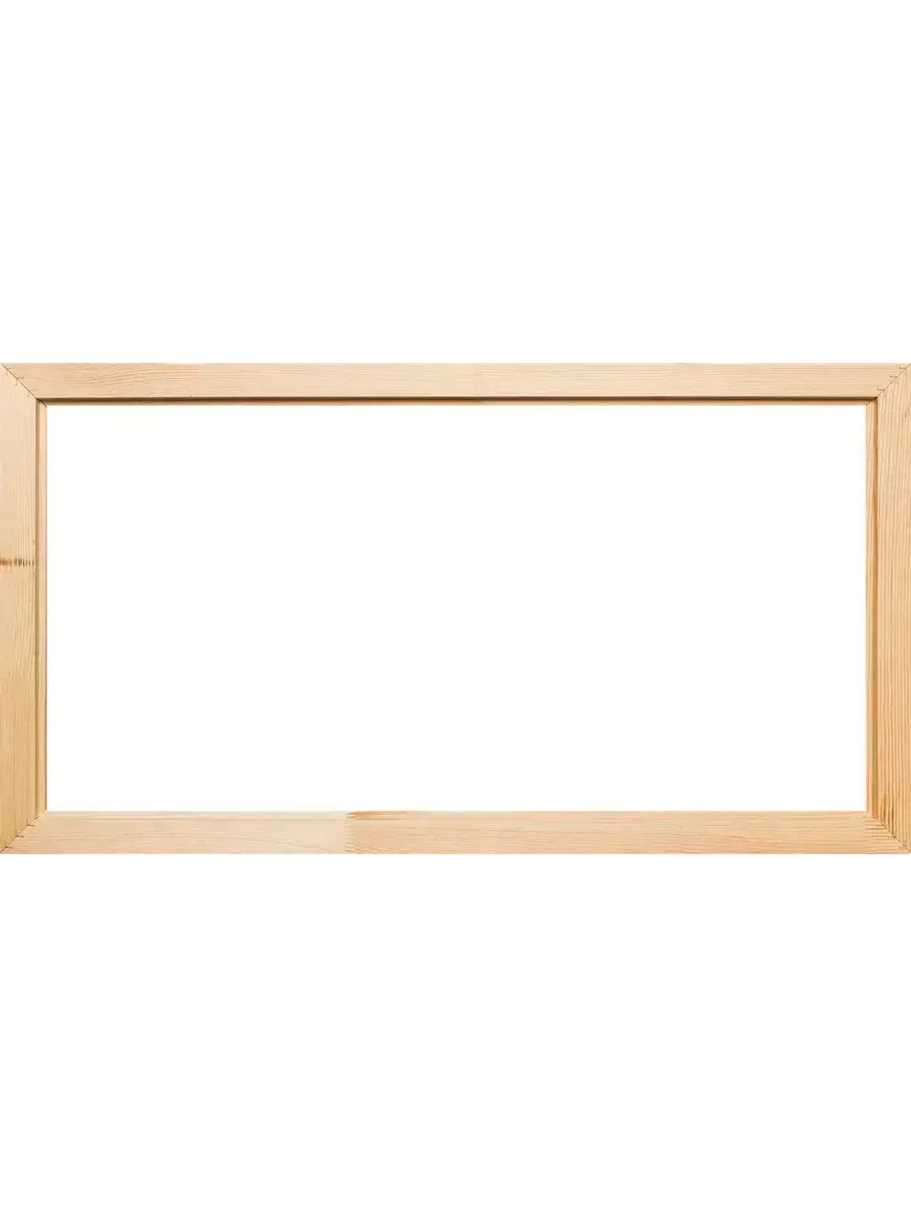 Деревянная рама 40x90 для картин на подрамнике сеч. 40x18