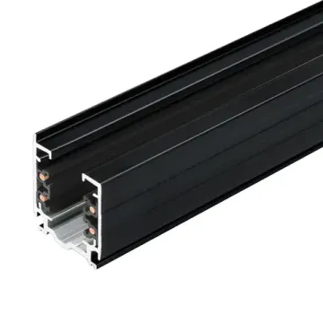 Трёхфазный трековый шинопровод 4м 025250(1) чёрный LGD-4TR-TRACK-4000-BK-M (D) Arlight