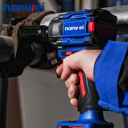 Гайковерт аккумуляторный бесщеточный Nanwei NW-W8350-0, 350 Нм