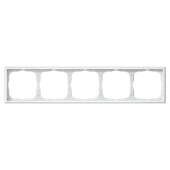 Рамка пластиковая на 5 постов универсальная Systeme Electric ArtGallery Лотос GAL001305
