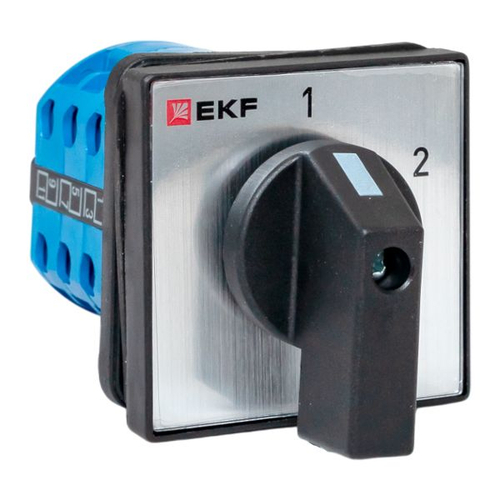 Переключатель кулачковый ПК-1-53 10А 3P «1-2» IP65 EKF pk-1-53-10-65