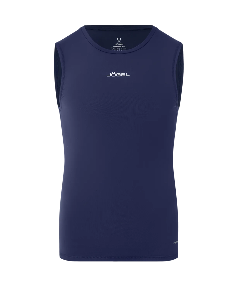 Майка компрессионная CAMP PerFormDRY Baselayer SL Tee, темно-синий