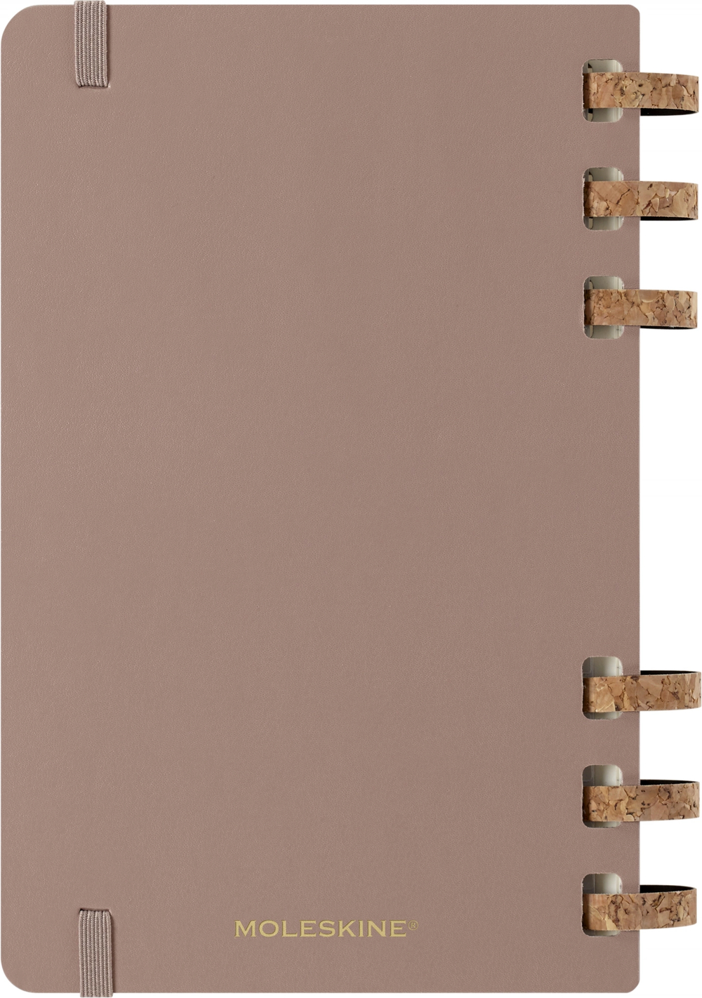 Еженедельник Moleskine SPIRAL (DHSPP2912MWH3) 130х210мм, цвет кофейный