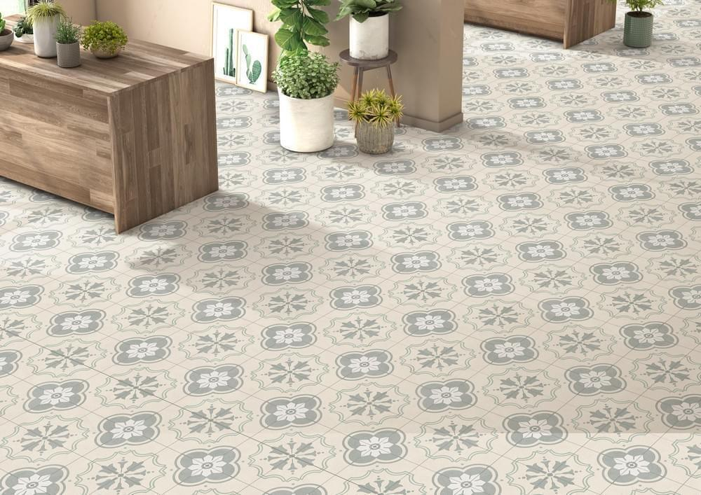 Ennface Pattern Morocco Aqua 20x20